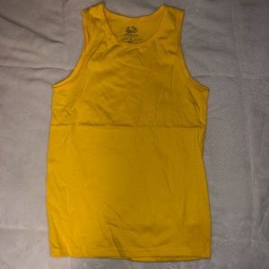 Yellow kids tank